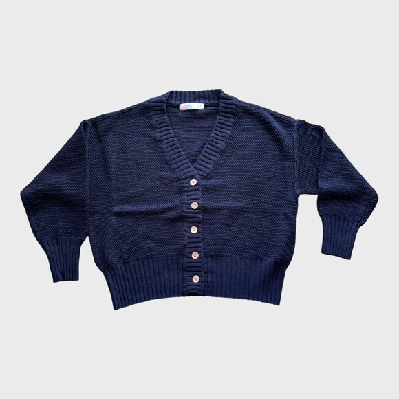 FREE PEOPLE Hailee Cardi Set | Navy - Picture 11 of 13